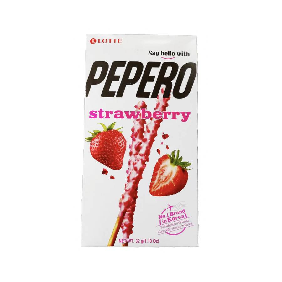 Lotte Pepero Strawberry Buy 2 for ₱85