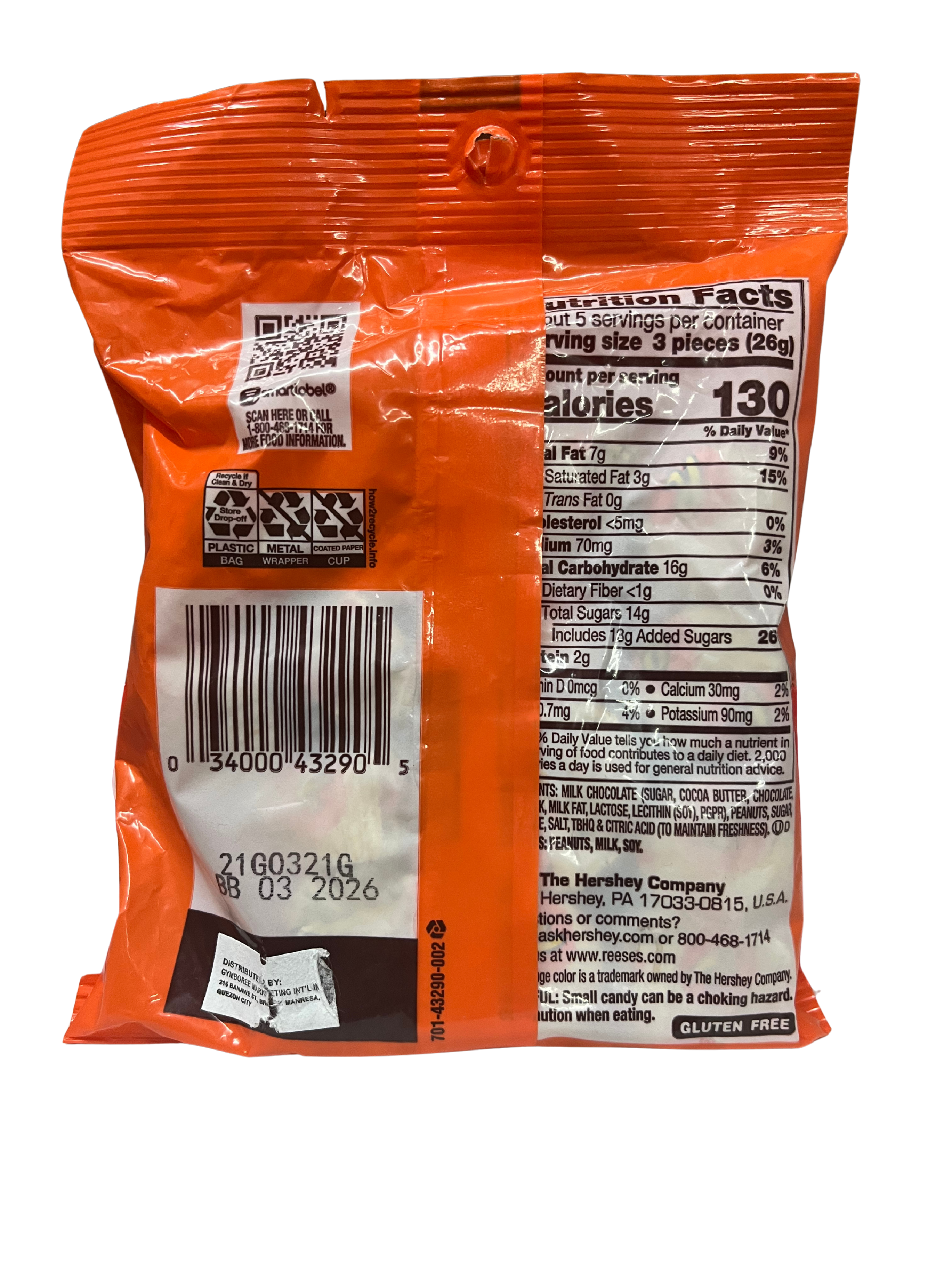 Reeses Miniature Cups