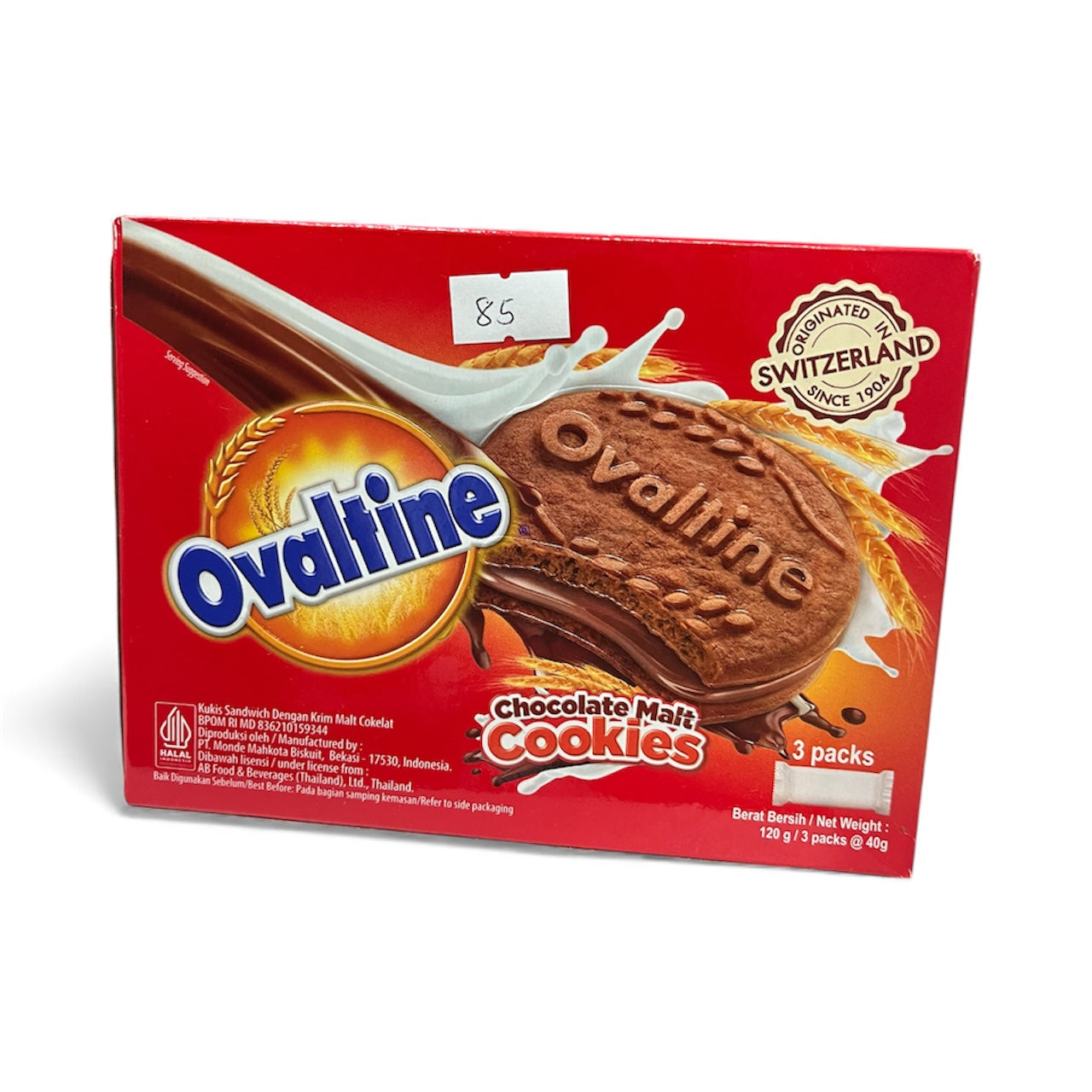 Ovaltine Malt Cookies
