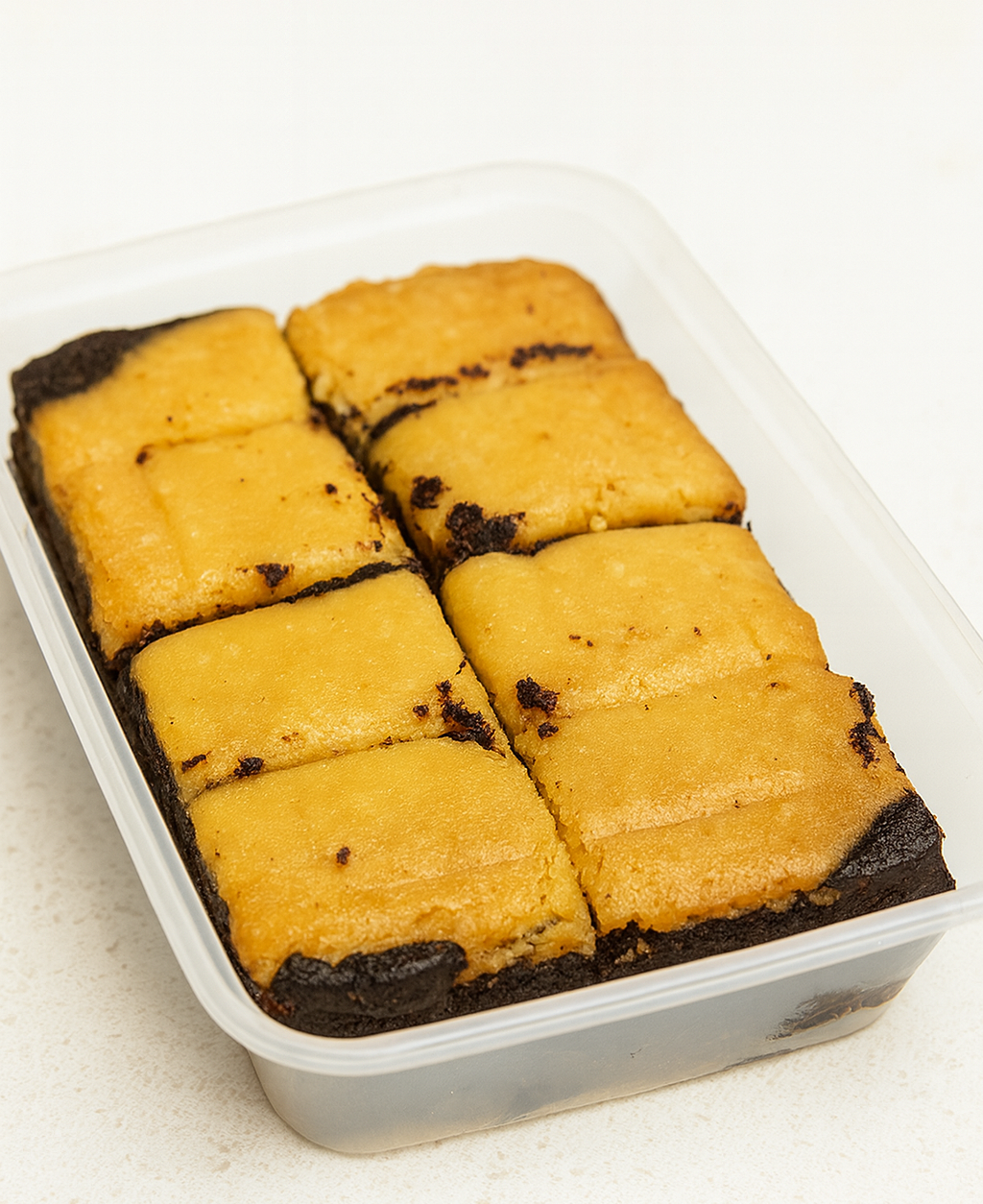 Creamy Fudgee Chocolate Bars (8slices)