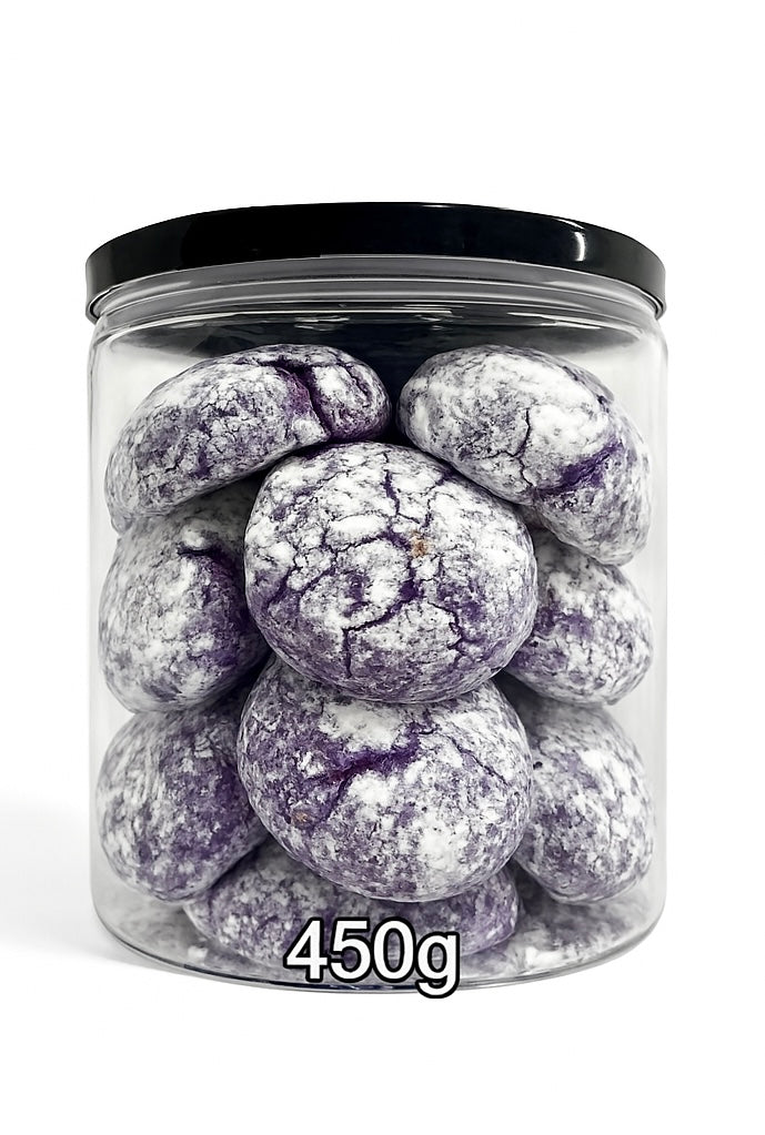 Choco Ube Crinkles in Jar (450g)