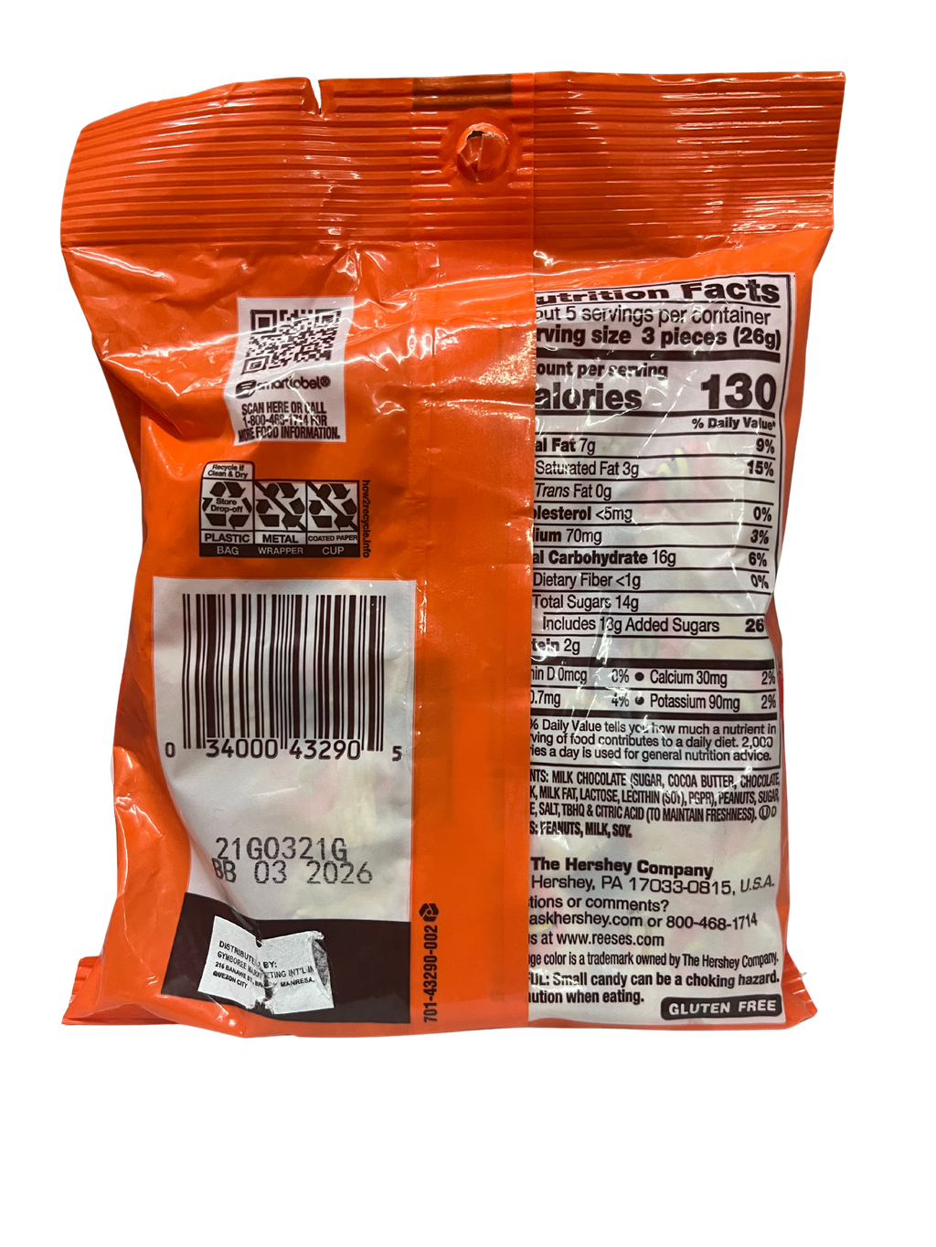 Reeses Miniature Cups