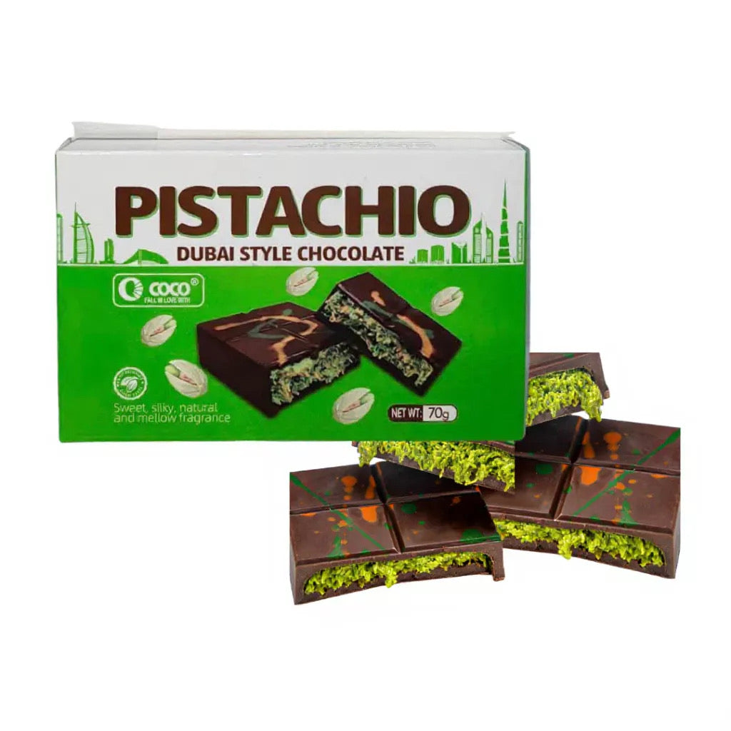 Coco Pistachio Dubai Chocolate 65g